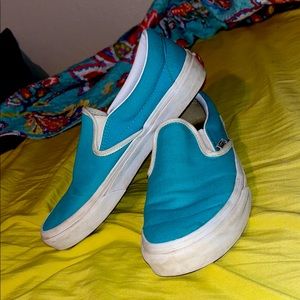 Teal Vans💫
